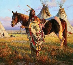Amérindien chevaux