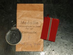 WW2 GERMAN OSTMEDAILLE AUTHENTIQUE