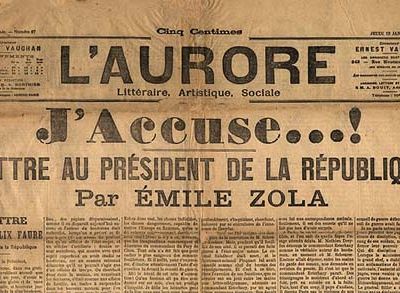 13 janvier 1898 - Émile Zola : "J'accuse !"