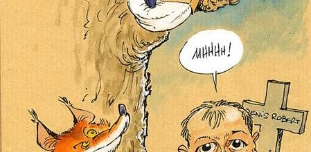 Le corbeau qu'on croâ.