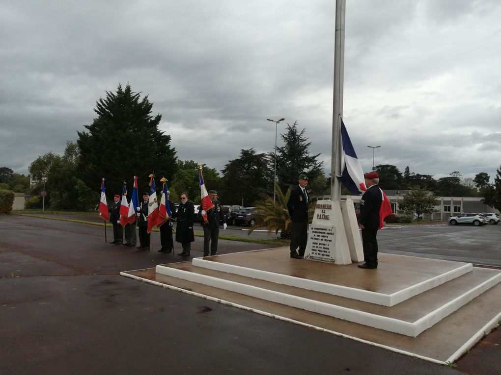 Cérémonie de Camerone à la Caserne Dutertre de Joué les Tours le samedi 27 avril 2024