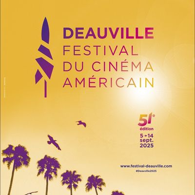 #Deauville2025 Festival du Cinéma Américain du 5 au 14 Septembre 2025, California Dreamin’ 🌴 L'affiche !