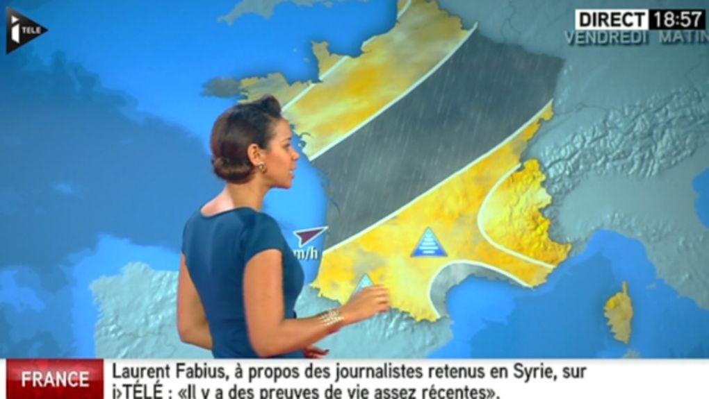 2013 11 07 - 18H57 - ALICIA FALL - ITELE - LA METEO