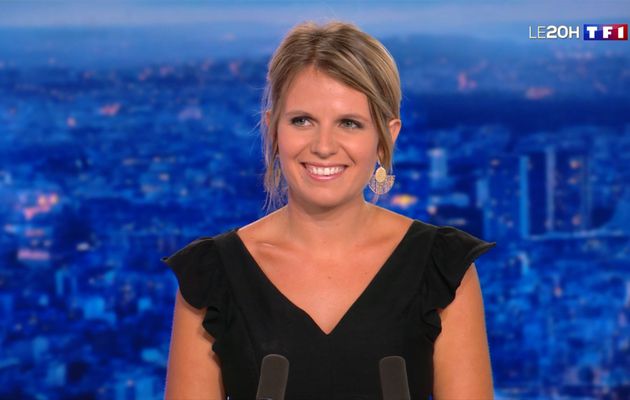 Garance Pardigon Le 20H TF1 le 20.08.2020