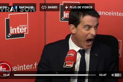 Radio : avant que ça chauffe, Valls s'échauffe 
