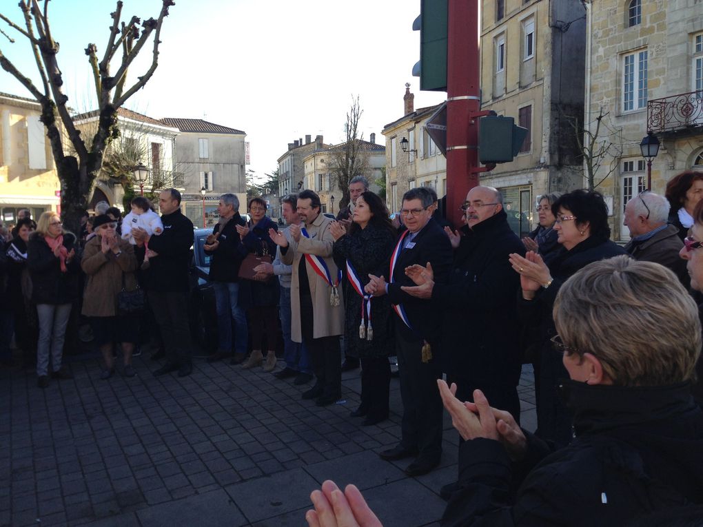 Je suis Charlie sur Castres gironde le 11 janvier 2015 