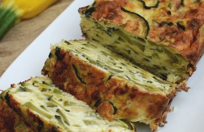 Terrine aux 3 courgettes