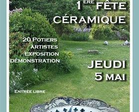 8 eme fête des plantes et 1 ère fête de la céramique le jeudi de l ascension 5 mai 2016 au hameau de Cugny , la Genevraye 77690