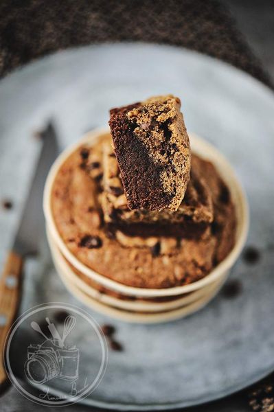 Brookie chocolat café