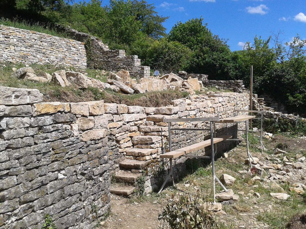 Outils de muraillers, murs de Haute-Saône, et de Saône et Loire