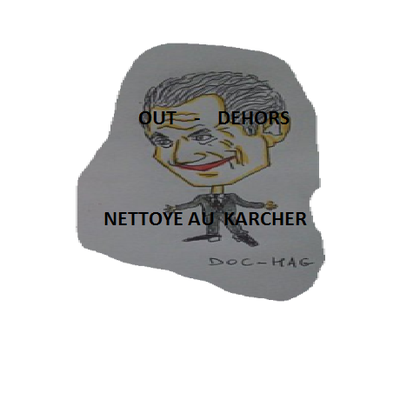 Humour Primaires: Sarkozy éliminé, nettoyé au Karcher