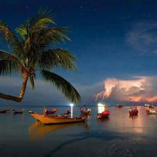 UN CHEF DANS LA PIROGUE