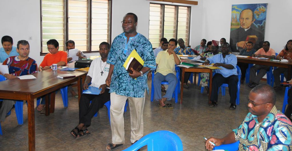 Les confrères de la Province Togo/Bénin réunis en Assemblée Provinciale du 25 au 28 janvier 2011