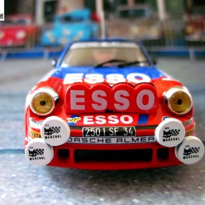 FASCICULE N°2 PORSCHE 911 SC 1982 MONTE CARLO GUY FREQUELIN JEAN FRANCOIS FAUCHILLE.