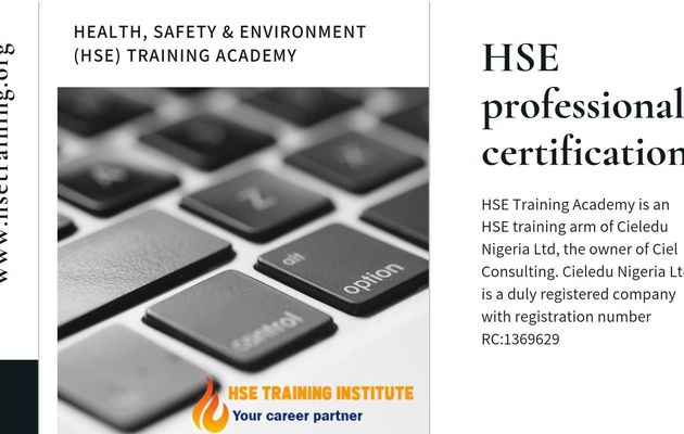HSE Professional Certification Must be Obtained to have Better Perks!