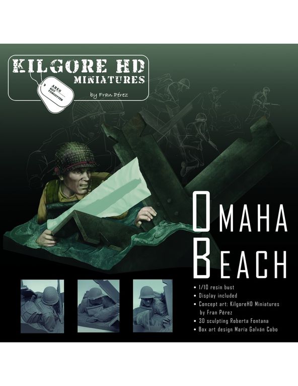 1/10 - 2nd Ranger Omaha Beach 1944 - Kilgore HD Miniatures -