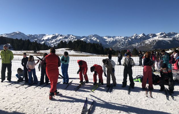 Notre première journée de ski de fond