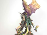 Mortarion: commission painting , Silver on Warhammer fest 2018