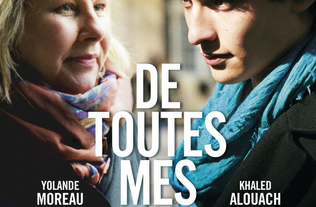 En salles ce mercredi : De toutes mes forces, avec Khaled Alouach et Yolande Moreau.