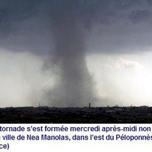 Tornade en Grêce : 2 morts