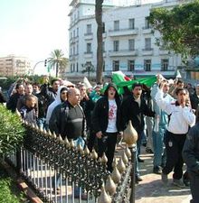 Oran: Le regroupement pacifique réprimé