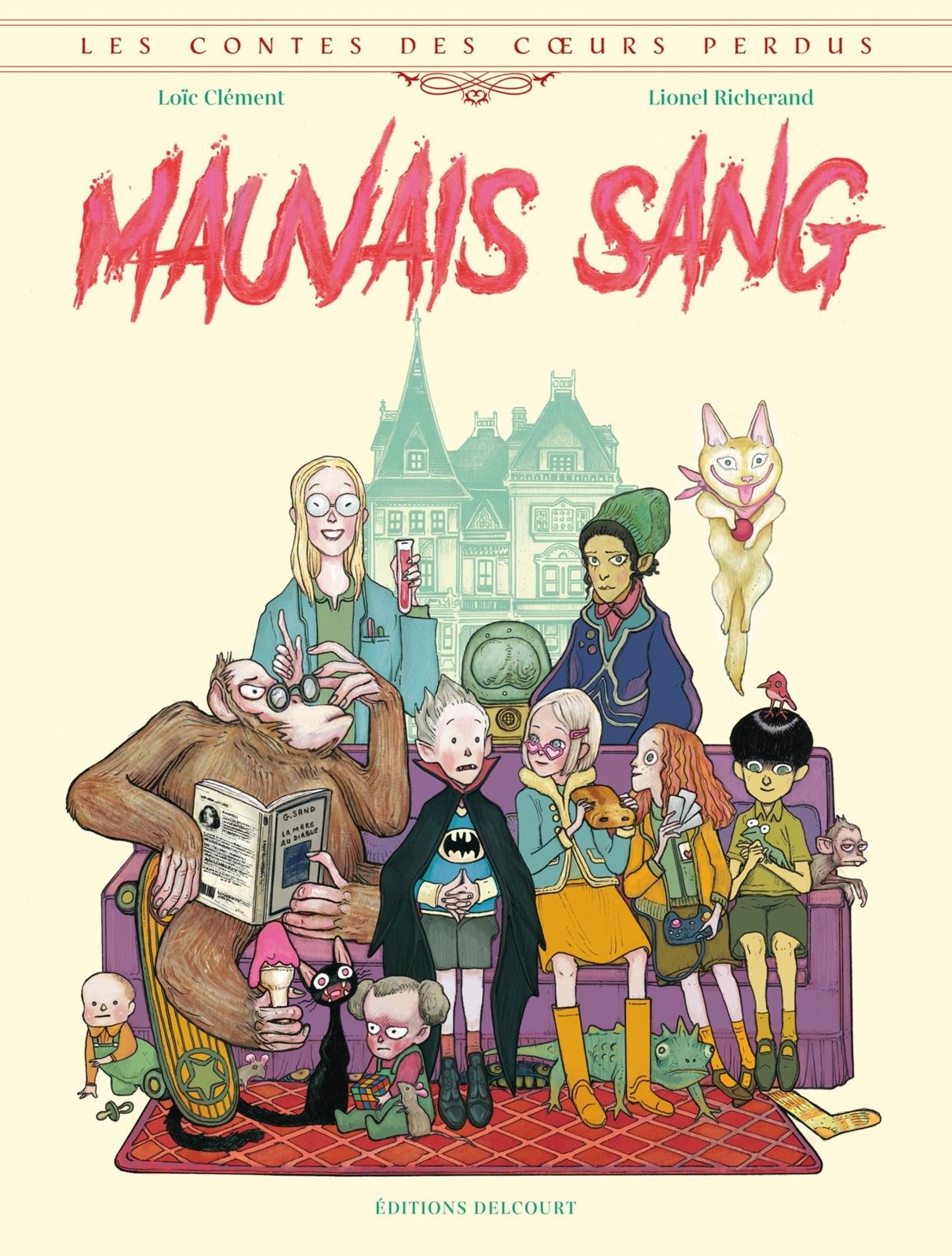 Mauvais sang. Loïc CLEMENT Lionel RICHERAND 2022 (BD) Bulles frissonnantes