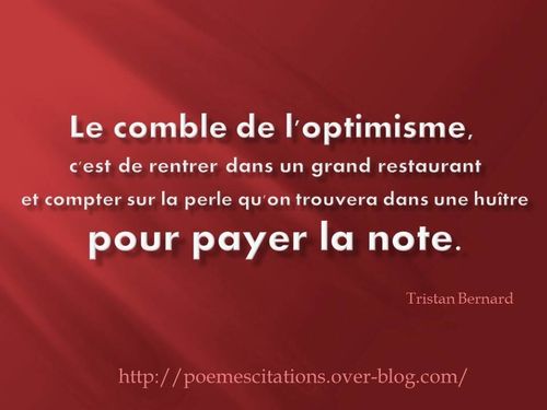Optimiste Pessimiste Ou Comment Voir Le Bon Ou Le Mauvais Cote Des Choses Des Citations Sur Le Theme De Tristan Bernard E E Schmitt Alain Picabia Gramsci Mandela Dutourd Churchill Et Un
