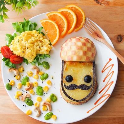 Bon appétit - Assiette - Idées pour faire manger les enfants - Picture - Free