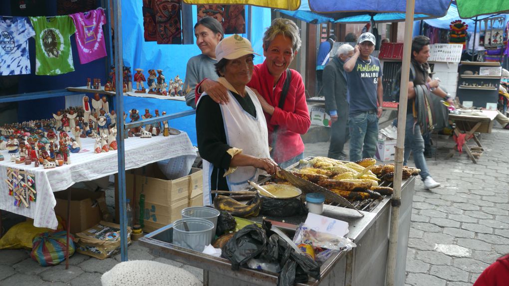 La moitié du monde, Quito, Cuenca, l'Amazonie, les communautés indiennes, les routes défoncées, l'accueil en famille, mille et une choses à relater... souvenirs, souvenirs...