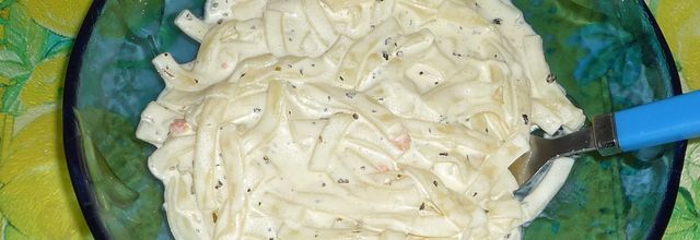 Pasta aux 3 fromages