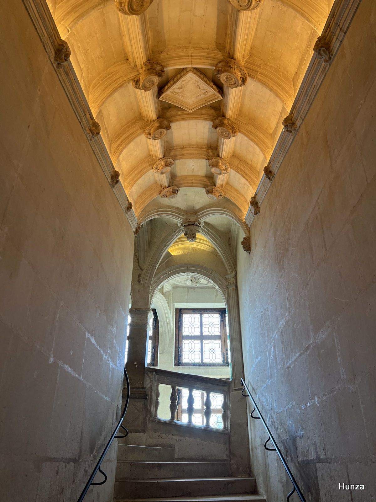 L'escalier du château de Chambord