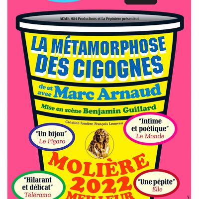 La Métamorphose des Cigognes au Théâtre de La Pépinière !