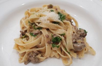 Tortellini au Ragu Blanc