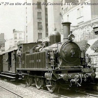 CP locomotive 030 n°29 (petite ceinture)