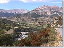 Randonné pedestre dans le parc du Mercantour