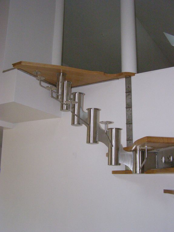 Album - Escalier Inox Bois Osier