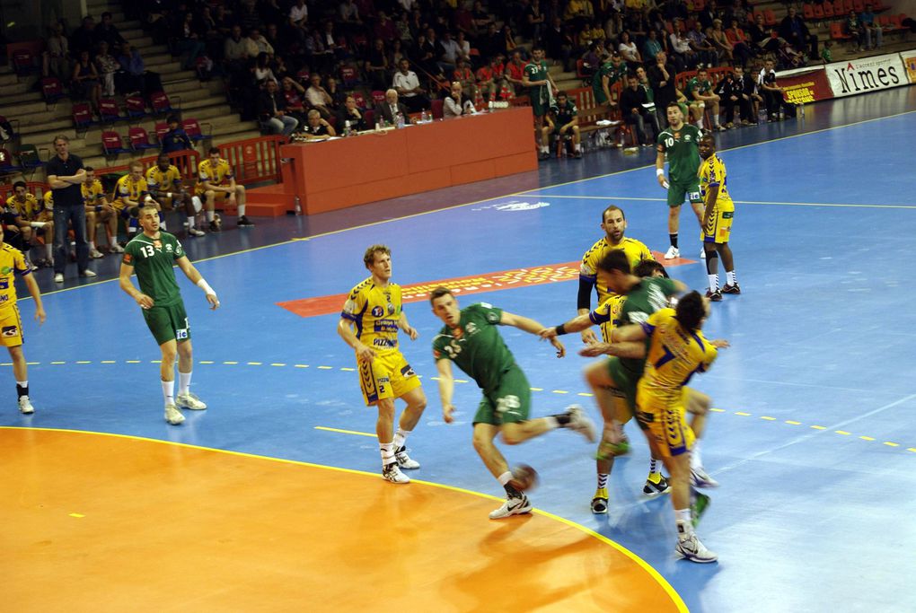 Match de Handball du 30 mars 2012 au Parnasse à Nîmes - Un match sous haute tension...