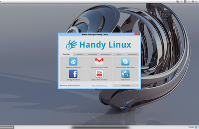 Premiers pas avec Handy Linux