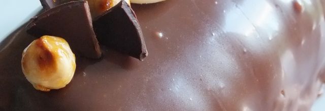 Buche chocolat noisettes
