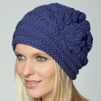 Patron bonnet crochet femme