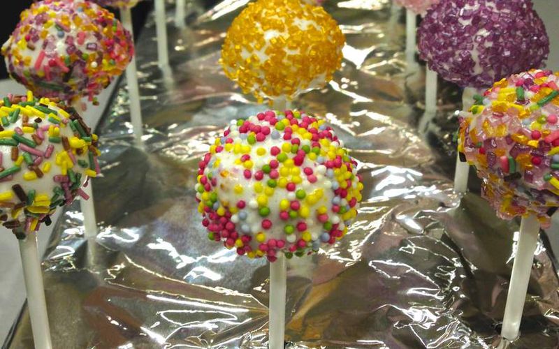 Les fameux cake pops !