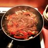 Recette du wok nouilles et viande hâchée