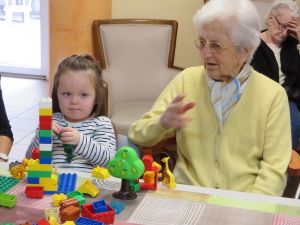 Reprise des rencontres avec la crèche...