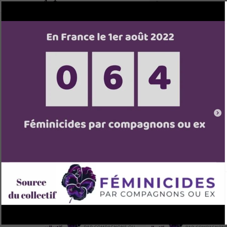 94 EME  FEMINICIDES DEPUIS LE DEBUT  DE L ANNEE 2022 