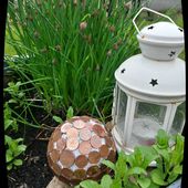 #DIY, la déco côté enfants : fabrication de boule décorative pour le jardin - Ré-Créativ'