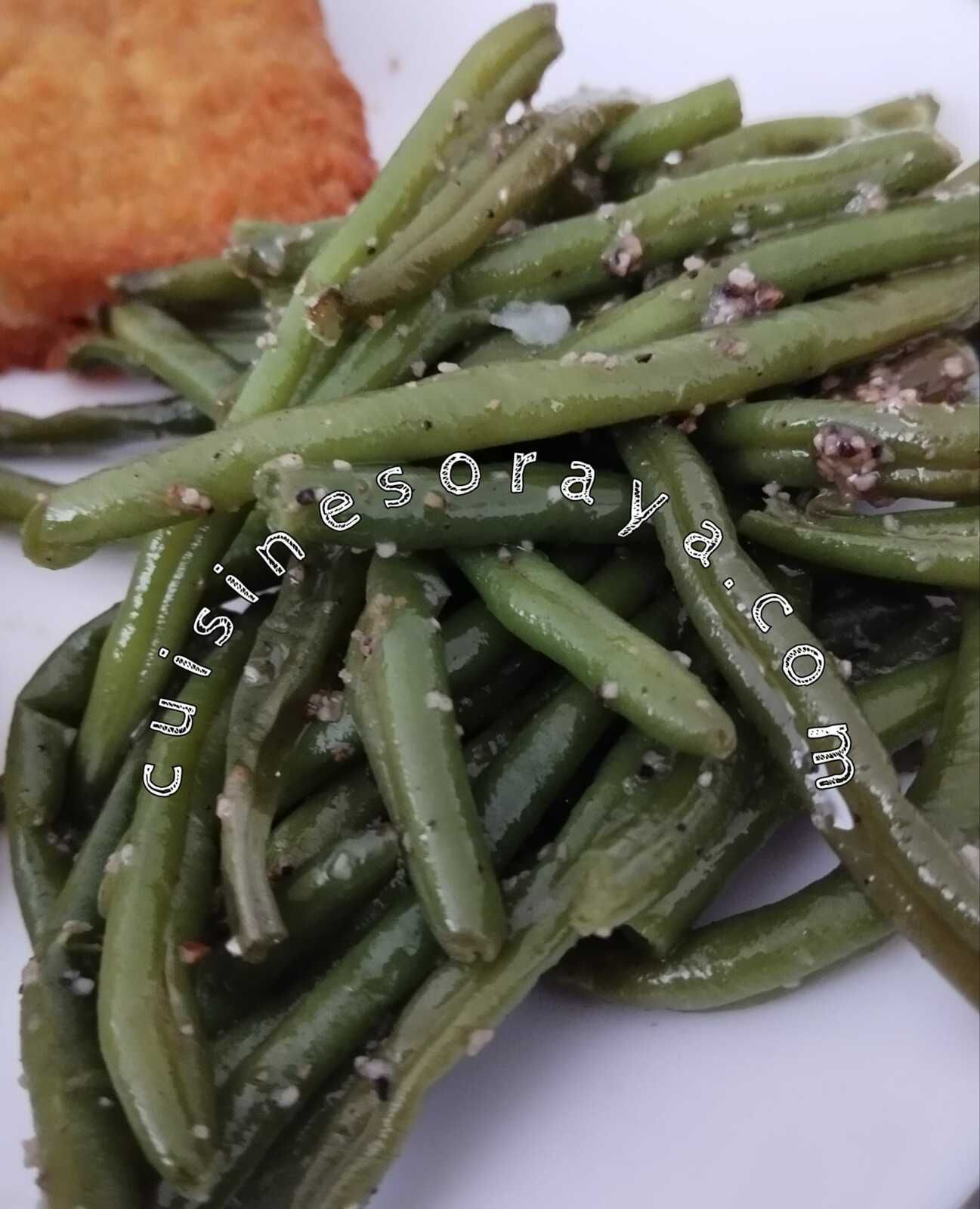 Haricots vert au four