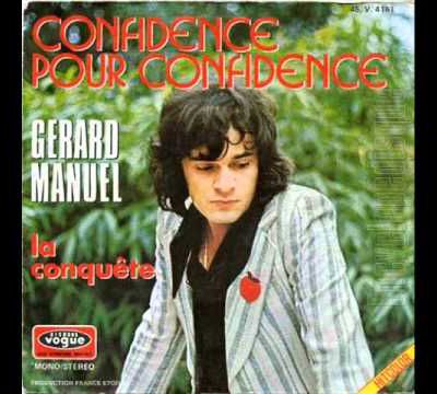 Gérard manuel, un chanteur français de grand talent lors des années 1970 et qui nous quitte subitement à 53 ans en 1999