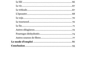 Les aliments pour chevaux. Les juger, les choisir. Techniques d'élevage (R). Tous droits réservés