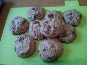 cookies chocolat