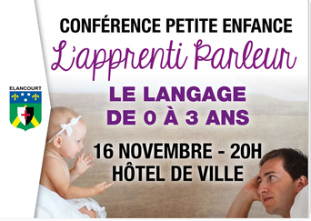 Conférence sur le langage des tout-petits 